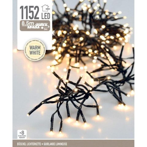 LAMPKI CHOINKOWE ŁAŃCUCH ŚWIETLNY 1152 LED TIMER CIEPŁY BIAŁY LAMPKI CHOINKOWE ŁAŃCUCH ŚWIETLNY 1152 LED TIMER CIEPŁY BIAŁY
