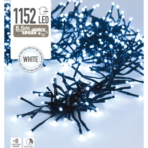 LAMPKI CHOINKOWE ŁAŃCUCH ŚWIETLNY 1152 LED TIMER ZIMNY BIAŁY LAMPKI CHOINKOWE ŁAŃCUCH ŚWIETLNY 1152 LED TIMER ZIMNY BIAŁY