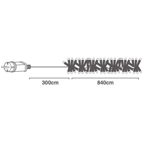 LAMPKI CHOINKOWE ŁAŃCUCH ŚWIETLNY 1152 LED TIMER ZIMNY I CIEPŁY BIAŁY LAMPKI CHOINKOWE ŁAŃCUCH ŚWIETLNY 1152 LED TIMER ZIMNY I CIEPŁY BIAŁY