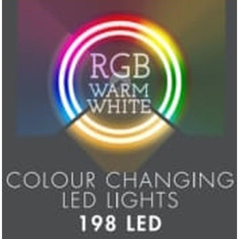 LAMPKI CHOINKOWE ŁAŃCUCH ŚWIETLNY 198 LED RGBW Z PILOTEM LAMPKI CHOINKOWE ŁAŃCUCH ŚWIETLNY 198 LED RGBW Z PILOTEM