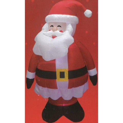 MIKOŁAJ DMUCHANY SAMOPOMPUJĄCY ZEW 150CM LED MIKOŁAJ DMUCHANY SAMOPOMPUJĄCY ZEW 150CM LED