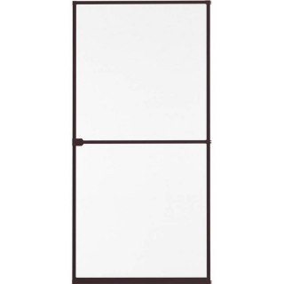 MOSKITIERA DRZWI ALU 100X215 BRĄZ BASIC