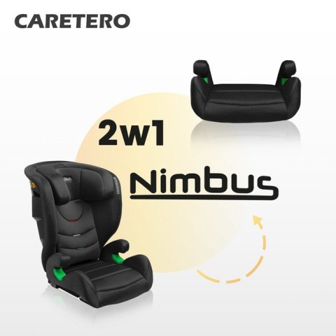 FOTELIK NIMBUS I-SIZE 4-12 BLACK (100-150cm)