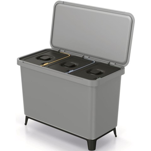 ŚMIETNIK KOSZE NA ŚMIECI SYSTEMA SORTIBOX 3W1 SMOOTH GRAY ŚMIETNIK KOSZE NA ŚMIECI SYSTEMA SORTIBOX 3W1 SMOOTH GRAY