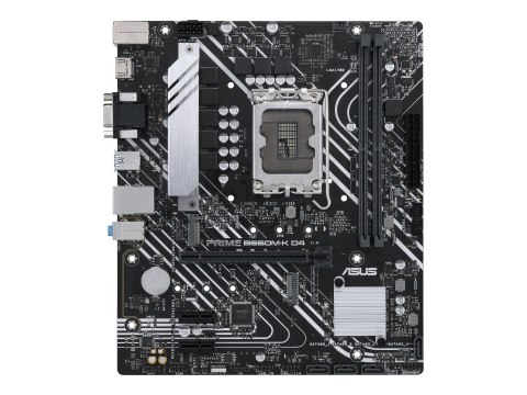 Asus | PRIME B660M-K D4 | Rodzina procesorów Intel | Gniazdo procesora LGA1700 | DDR4 DIMM | Obsługiwane interfejsy dysków tward