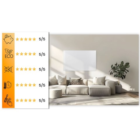 Grzejnik na podczerwień promiennik podczerwieni 600 W Berdsen BD-980