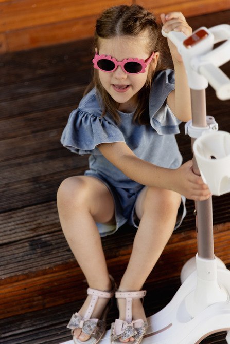 HULAJNOGA 3-KOŁOWA SATURA PINK