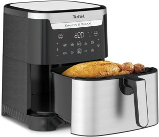TEFAL Easy Fry and Grill XXL Frytkownica | EY801D | Moc 1830 W | Pojemność 6,5 L | Czarny/Stal nierdzewna