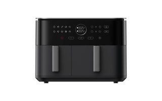 Dwustrefowa frytkownica powietrzna Xiaomi EU | Moc 2700 W | Pojemność 10 l | Czarny