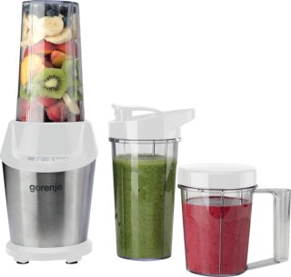Gorenje Blender | BN1000E | Tabletop | 1000 W | Materiał słoika Tritan | Pojemność słoika 0,75 L | Kruszenie lodu | Biały