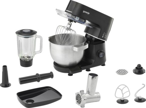 Gorenje | Urządzenie kuchenne | MMC1000SCB | 1000 W | Liczba prędkości 12 | Pojemność miski 6 L