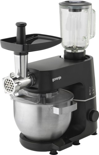 Gorenje | Urządzenie kuchenne | MMC1000SCB | 1000 W | Liczba prędkości 12 | Pojemność miski 6 L