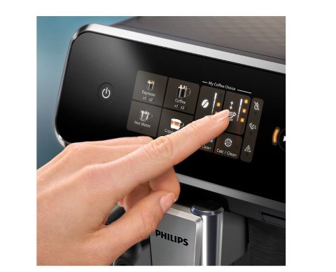 Philips Coffee maker | EP2331/10 | Pump pressure 15 bar | Built-in milk frother | Automatic | 1500 W | Black