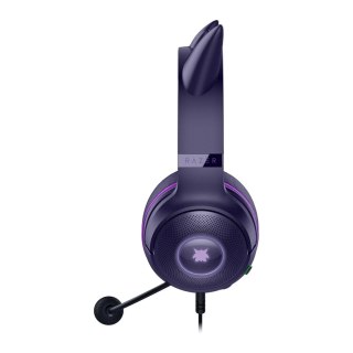 Razer Headset | Kraken Kitty V2 | Przewodowy | Nauszny | Mikrofon | Redukcja szumów | Gengar Edition