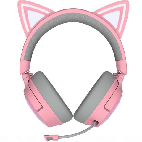 Razer Headset | Kraken Kitty V3 Pro | Bezprzewodowy / Przewodowy | Nauszny | Bezprzewodowy | Kwarcowy