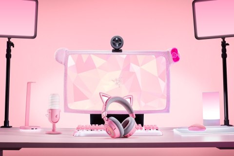 Razer Headset | Kraken Kitty V3 Pro | Bezprzewodowy / Przewodowy | Nauszny | Bezprzewodowy | Kwarcowy