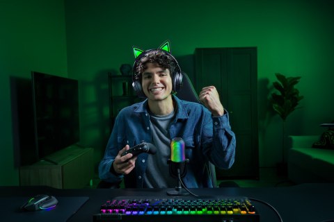 Razer Headset | Kraken Kitty V3 Pro | Bluetooth | Over-ear | Microphone | Wireless | Black