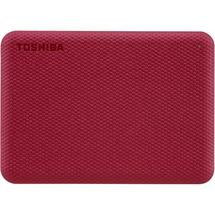 Toshiba | Canvio Advance | HDTCA20ER3AA | 2000 GB | 2,5 " | USB 3.2 Gen1 | Czerwony
