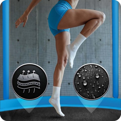 Trampolina ogrodowa 10ft/312cm z siatką wewnętrzną i drabinką Neo-Sport