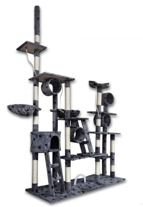 DRAPAK DLA KOTA XXL DUŻY 255cm WIELKI DOMEK HAMAK TUBA CZARNY