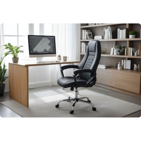 Fotel biurowy z ekoskóry Sofotel