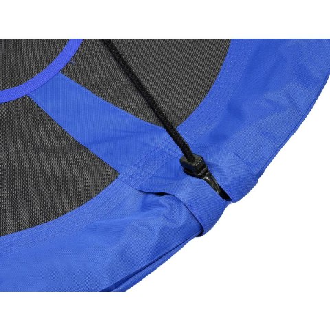 HUŚTAWKA OGRODOWA BOCIANIE GNIAZDO 110CM XXXL NIEBIESKA