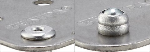 Nit jednostronnie zamyk, alum./VA,leb plas.-okr. 4x13mm GESIPA (500 szt.)