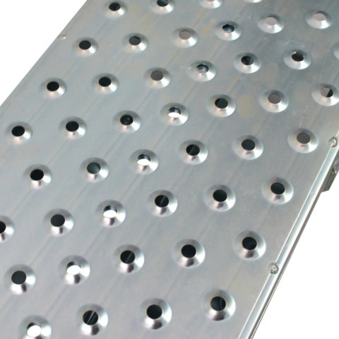 Rampa Najazd Podjazd Pojedyncza Stalowa Składana 196cm 400kg