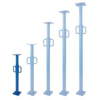 Stemple budowlane regulowane 200-350cm podpory stropowe teleskopowe stalowe