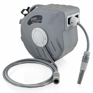 Wąż ogrodowy 20 m automatyczny bęben naścienny zwijak zdejmowany