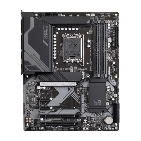 Z790 D | Rodzina procesorów Intel | Gniazdo procesora LGA1700 | DDR4 | Obsługiwane interfejsy dysków twardych SATA, M.2 | Liczba