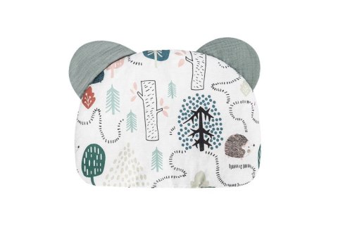 KOKON MUŚLIN DMUCHAWCE BEŻOWE 80x45 + PODUSZKA