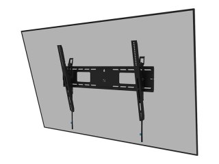Neomounts LEVEL-750 WL35-750BL18 Tiltable heavy duty wall mount - 43-98" screen - max 125 kg - VESA 100x100-800x600 - d 9,3 cm -