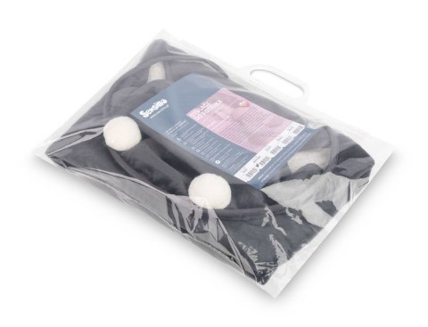 OTULACZ DO FOTELIKA PLUSZ 75X75 GRAFITOWY