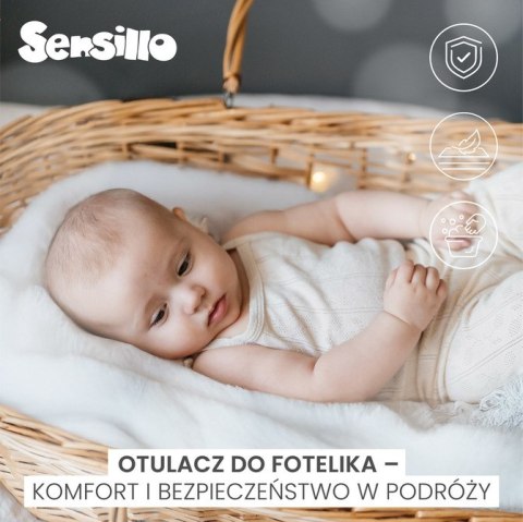 OTULACZ DO FOTELIKA PLUSZ 75X75 GRAFITOWY