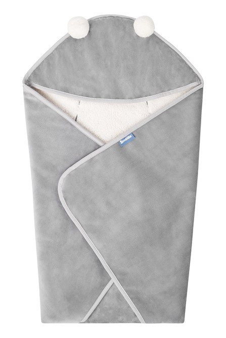 OTULACZ DO FOTELIKA PLUSZ 75X75 SZARY