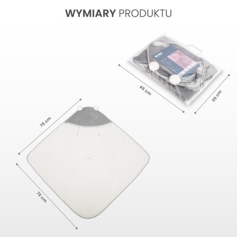 OTULACZ DO FOTELIKA PLUSZ 75X75 ZIELONY