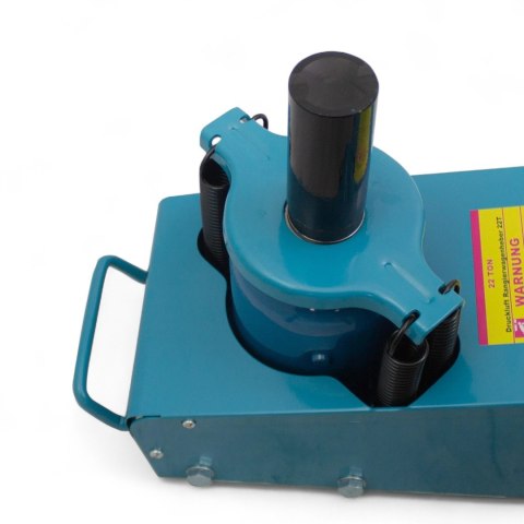 Podnośnik pneumatyczny wózkowy 22t wytrzymały do ciężarówek tirów maszyn