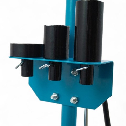 Podnośnik pneumatyczny wózkowy 22t wytrzymały do ciężarówek tirów maszyn