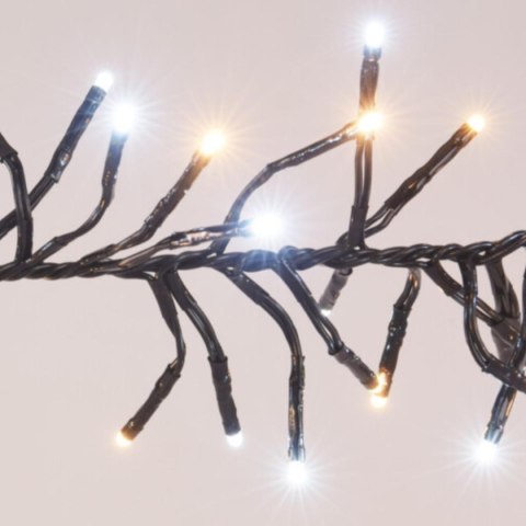 LAMPKI CHOINKOWE ŁAŃCUCH ŚWIETLNY 3000 LED TIMER ZIMNY I CIEPŁY BIAŁY