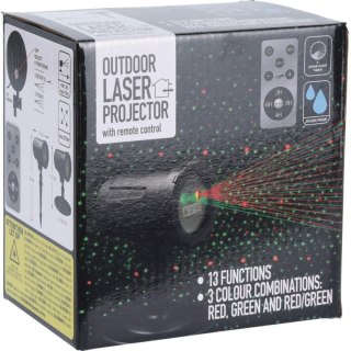 PROJEKTOR RZUTNIK LASEROWY 13 FUNKCJI Z PILOTEM