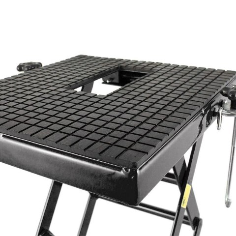 Podnośnik hydrauliczy nożycowy czarny