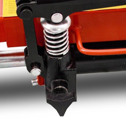 Wózek manewrowy hydrauliczny pod koła 1 sztuka czerwony