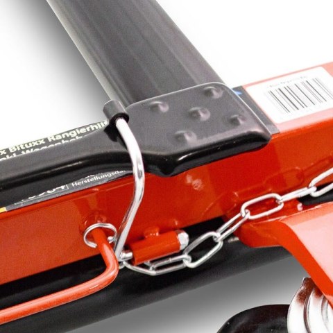 Wózek manewrowy hydrauliczny pod koła 1 sztuka czerwony