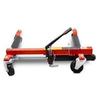 Wózek manewrowy hydrauliczny pod koła 2 sztuki czerwony