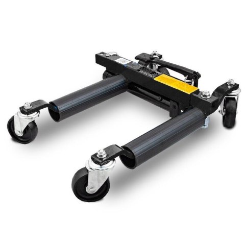 Wózek manewrowy hydrauliczny pod koła 4 sztuki czarny