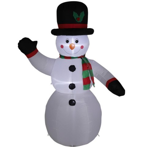 BAŁWAN DMUCHANY SAMOPOMPUJĄCY 200CM LED LUCA