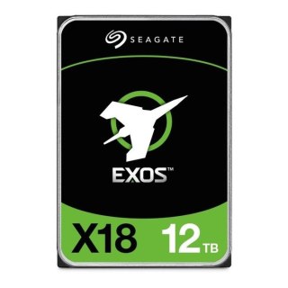Dysk SEAGATE EXOS™ Enterprise X18 ST12000NM000J 12TB 3,5" 7200 256MB SATA III 512e