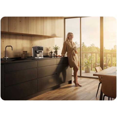 Ekspres do kawy kolbowy spieniacz do mleka 20 bar Berdsen BD-773 czarny