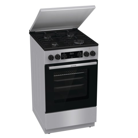Gorenje Cooker | GK5C42SH | Hob type Gas | Oven type Electric | Grey | Width 50 cm | Depth 59.4 cm | 70 L